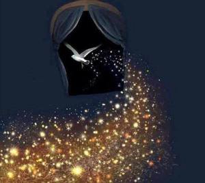 stars and white bird