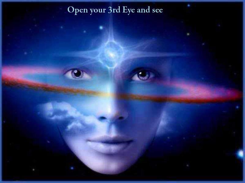 open your third eye and see